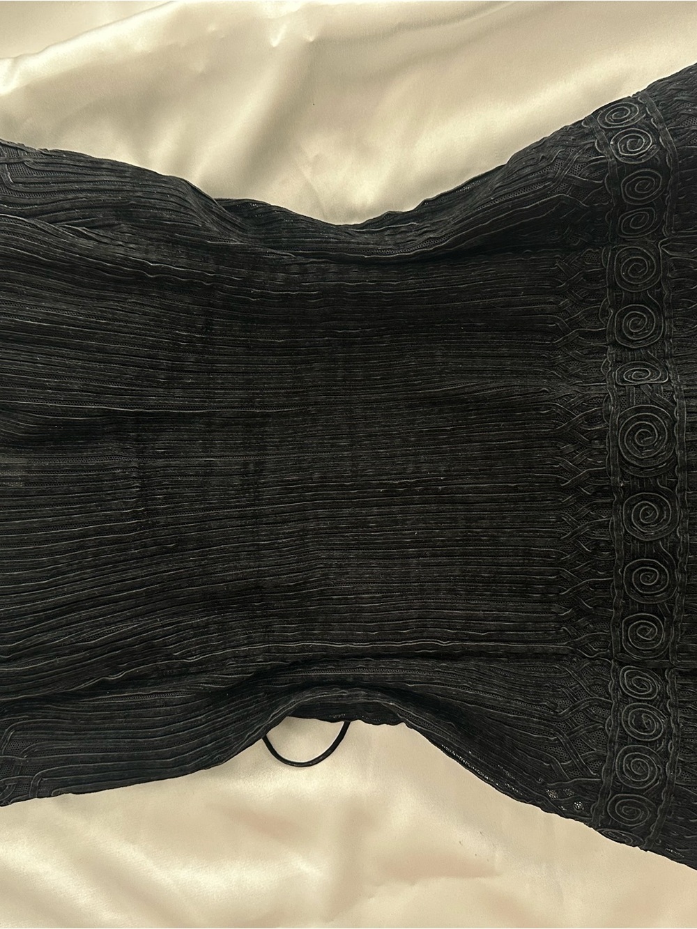 NWOT La Perla DEADSTOCK iconic vintage  Y2K La Perla black  corset - Picture 9 of 16